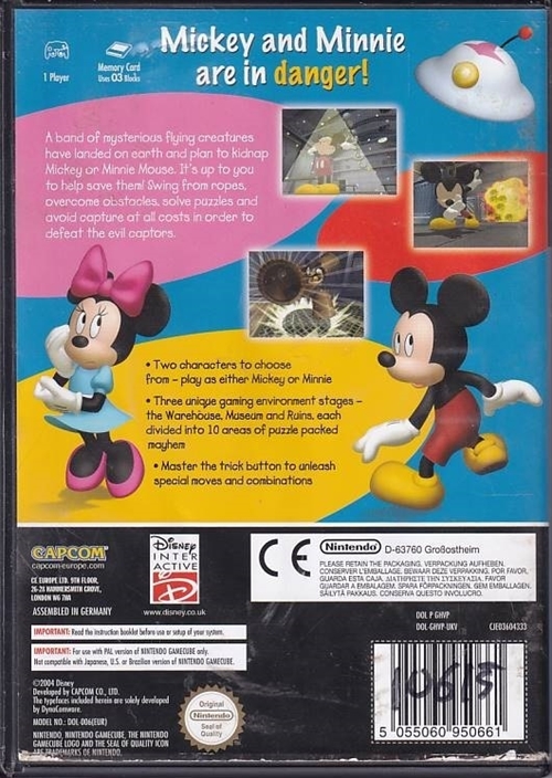 Disneys Hide and Sneak - GameCube (B Grade) (Genbrug)